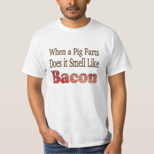 T-shirt Pet Fart de Bacon