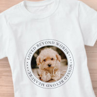 Pet Memorial Love Beyond Words Elegant Chic Photo