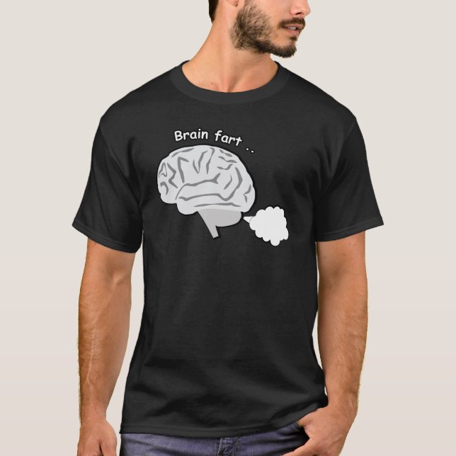 T-shirt Petage de cerveau - Drôle (Devant)