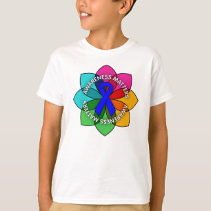 T-shirt Pétales de sujets de conscience de mauvais