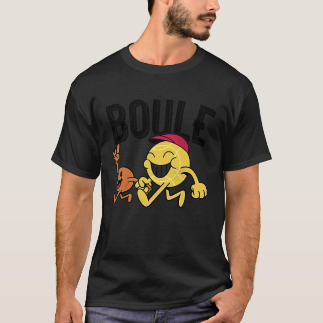 T-shirt Petanque Ball Outfit For Boule Player Boules  1 (Devant)