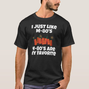 T-shirt Pétard M80 préféré du feu d'artifice M-80