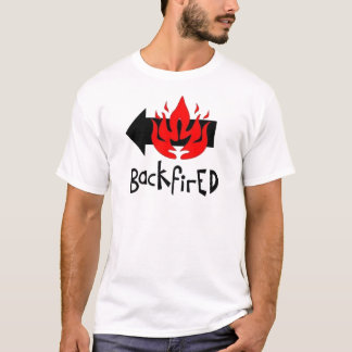 T-shirt pétardé