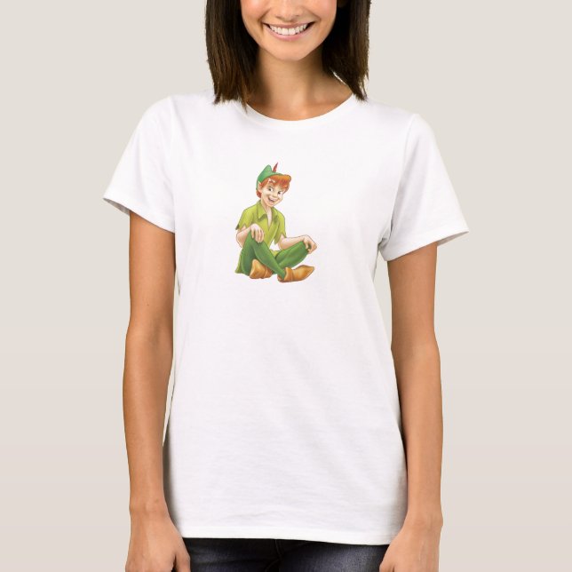 T-shirt Peter Pan assis sur Disney (Devant)