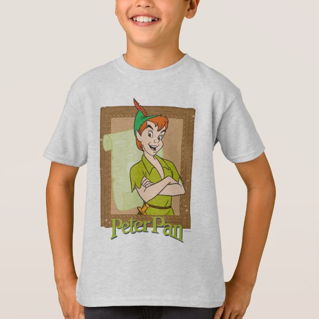T-shirt Peter Pan - Cadre (Devant)