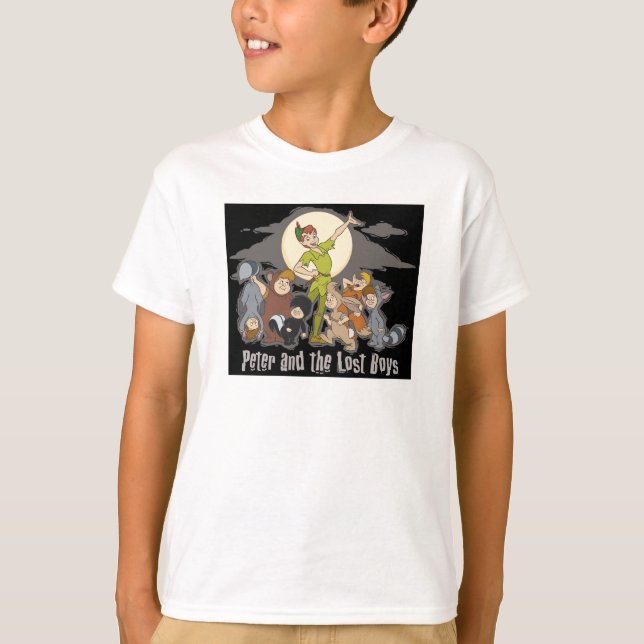 T-shirt Peter Pan Peter Pan et les garçons perdus Disney (Devant)