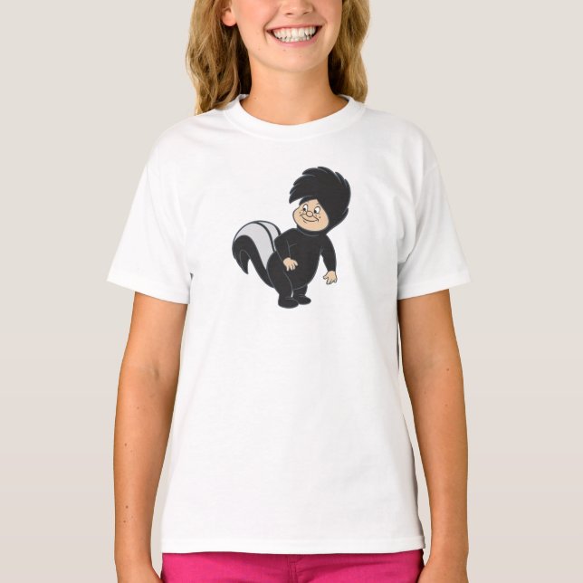T-shirt Peter Pan's Lost Boy Skunk Disney (Devant)