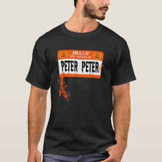 T-shirt Peter Peter Peter Citrouille Manger Couples d'Hall
