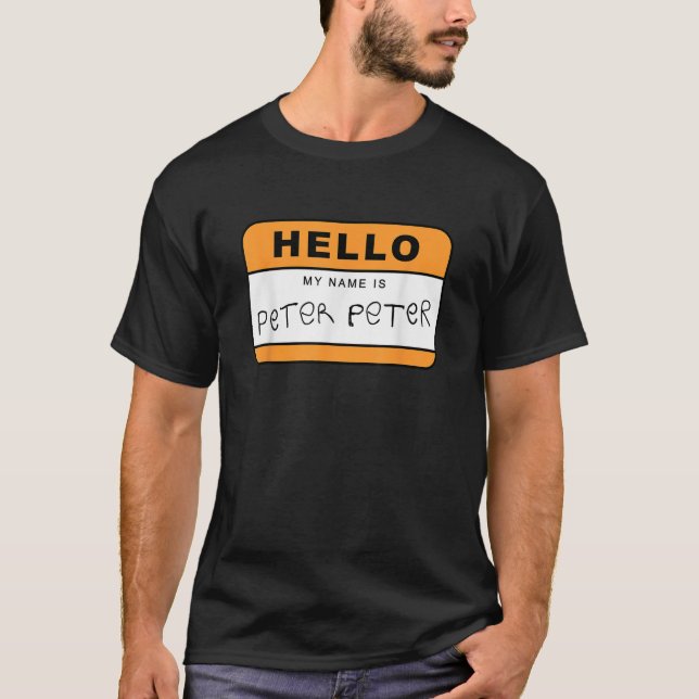 T-shirt Peter Peter Peter Citrouille Mater Couples jumelés (Devant)