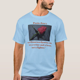 T-shirt Peter poétique ; S'est levé