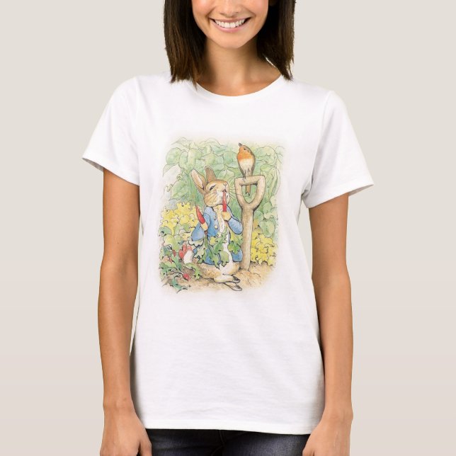 T-shirt Peter Rabbit In The Garden - Beatrix Potter (Devant)
