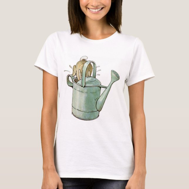 T-shirt PETER RABBIT plongea la tête en premier dans la bo (Devant)