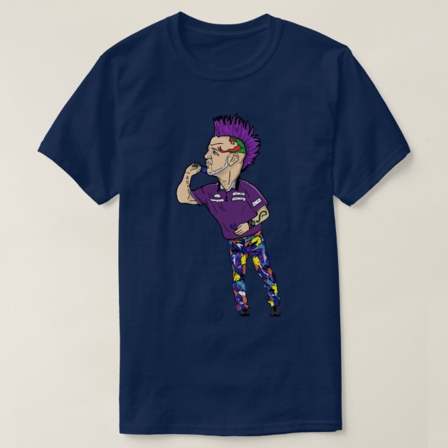 T-shirt Peter wright dessin (Design devant)