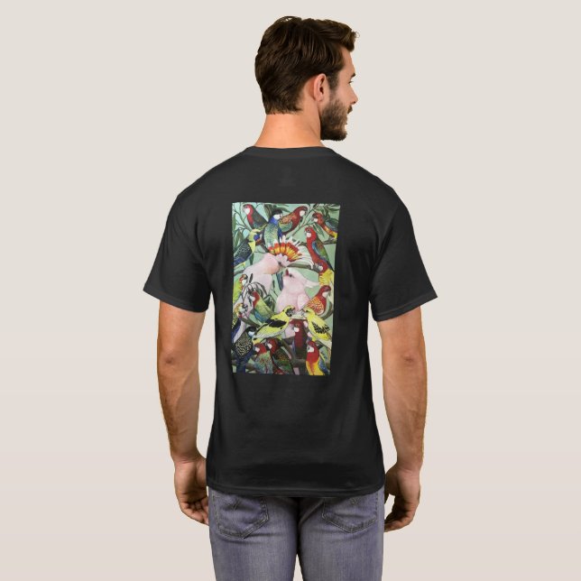 T-shirt Pete's Parrots - édition autochtone (Dos entier)