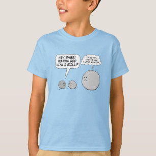 T-shirt Petit Boulder mignon et drôle
