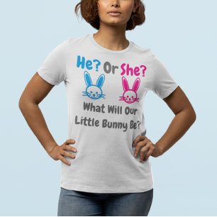 T-shirt Petit Bunny Gender Reveal