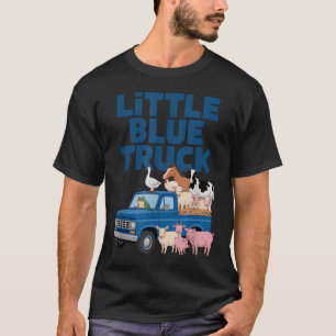 T-shirt Petit Camion Bleu Tout-Petits Animaux Petit Bleu
