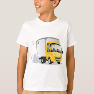 T-shirt Petit Camion Cartoon Jaune pour enfants !