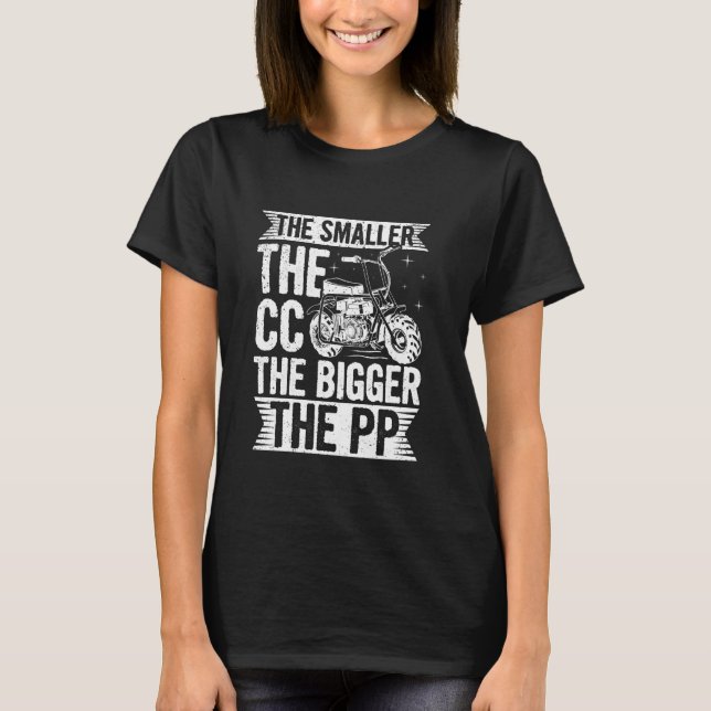 T-shirt Petit CC Bigger PP - Minibike Rider (Devant)