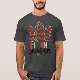 T-shirt Petit C'Est La Saison Arbre De Noël Gâteaux Debbie