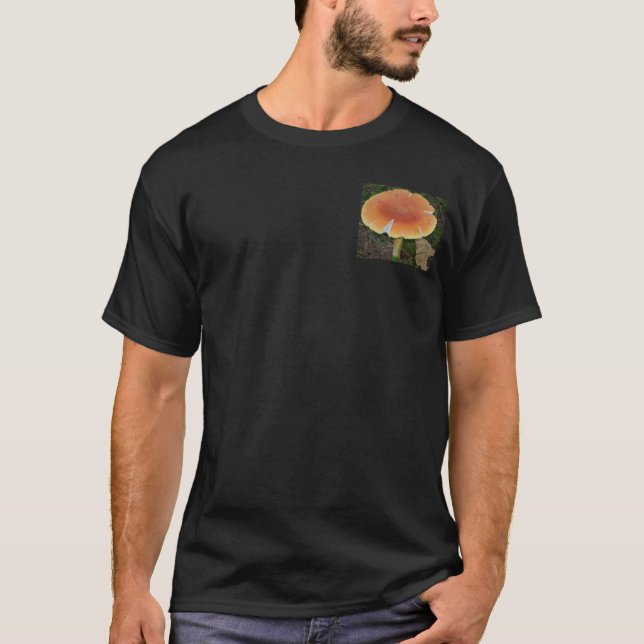 T-shirt petit champignon orange (Devant)