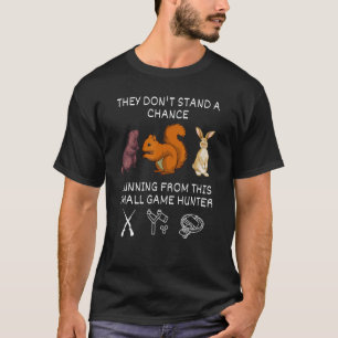 T-shirt Petit Chasseur de Jeu Chaussures de Sling Écureuil