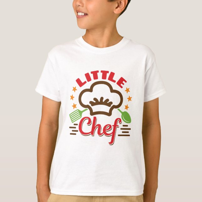 T-shirt Petit Chef Cuisine Lover Enfants (Devant)