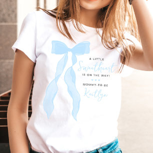 T-shirt Petit Chéri Élégant Cadeau Baby Shower Bleu