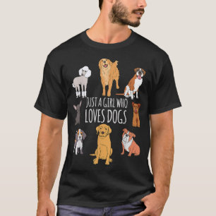 T-shirt Petit Chien & Marionnette Amusant Cadeau Juste Une