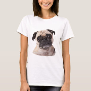 T-shirt Petit chien mignon de carlin