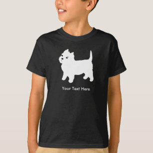 T-shirt Petit Chien Westin Cutest - Terrier Westhighland