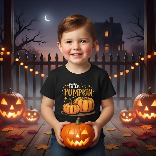 T-shirt Petit Citrouille mignon Halloween Citrouille Desig (Créateur téléchargé)