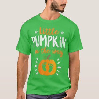 T-shirt Petit Citrouille Sur Le Chemin De La Grossesse Fai
