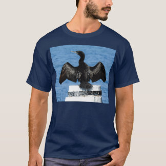 T-shirt Petit Cormoran noir