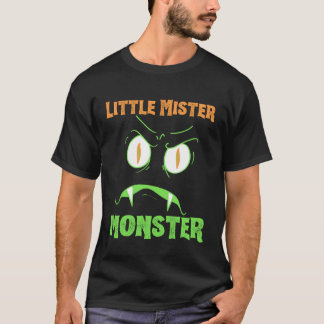 T-shirt Petit costume drôle de Monsieur Monstre Halloween 