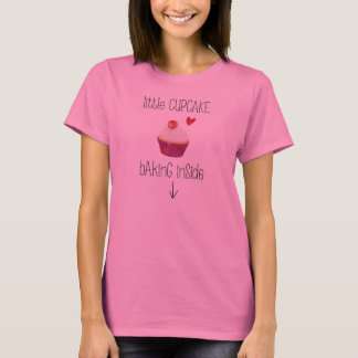 T-shirt Petit Cupcake Cuisine Dans La Maternité Chemise Ro