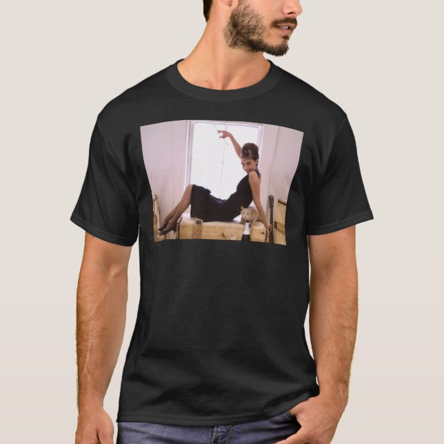 T-shirt Petit déjeuner à Tiffany&x27 ; s Blake Edwards vin (Devant)