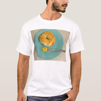 T-shirt Petit déjeuner de bagel de Mahjong