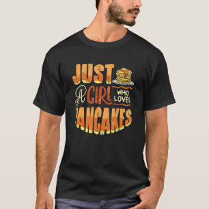 T-shirt Petit Déjeuner De Fabriquant De Pankecake Juste Un