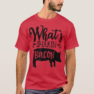 T-shirt Petit-déjeuner de Shakin' Bacon Pig and Bacon Dinn