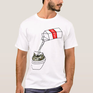 T-shirt Petit déjeuner des champions - customisés