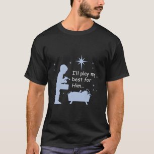 T-shirt Petit Drummer Boy Je Jouerai Mon Meilleur Pour Lui