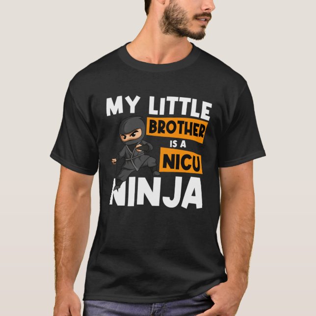 T-shirt Petit Frère Bébé Bro Lil Kid Jeune frère frère Ni (Devant)