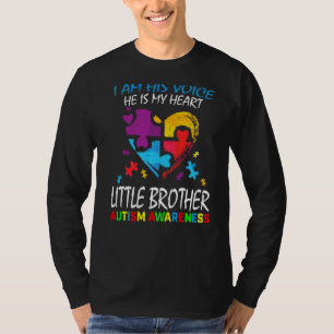 T-shirt Petit Frère Sensibilisation sur l'autisme Je Suis 
