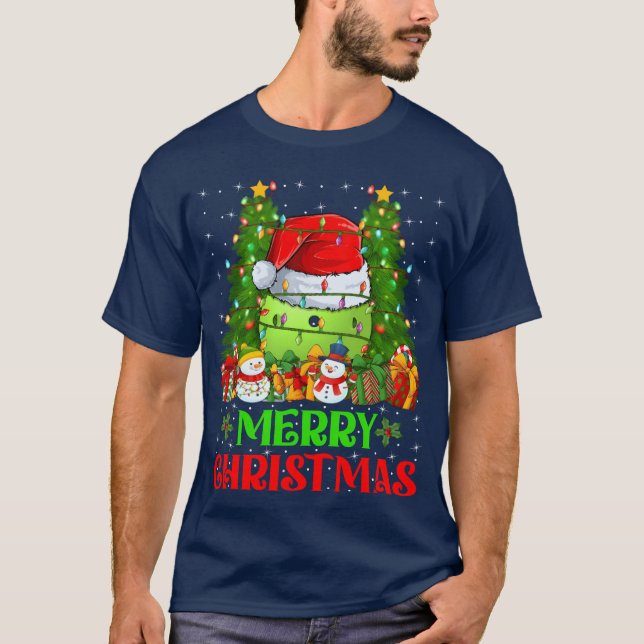T-shirt Petit garçon de Noël de Pickball (Devant)