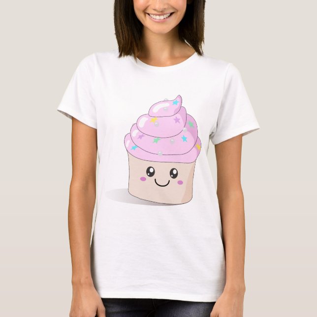 T-shirt Petit gâteau mignon (Devant)