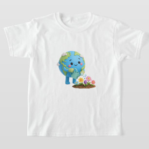 T-shirt Petit jardinier de la planète