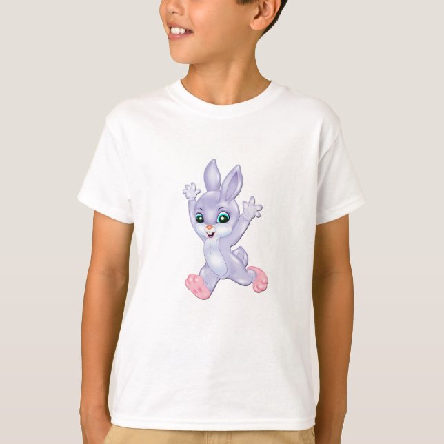 T-shirt Petit Lapin Cutest (Devant)