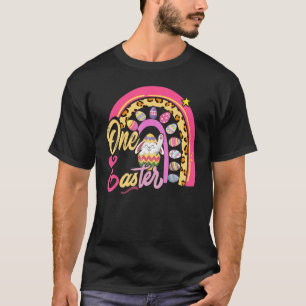 T-shirt Petit lapin lapin Leopard Rainbow Girl Joyeux Goût