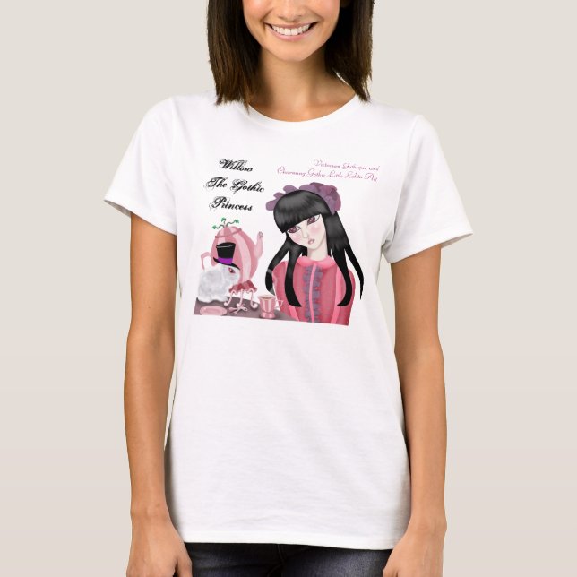 T-shirt Petit Lolita gothique avec du charme (Devant)